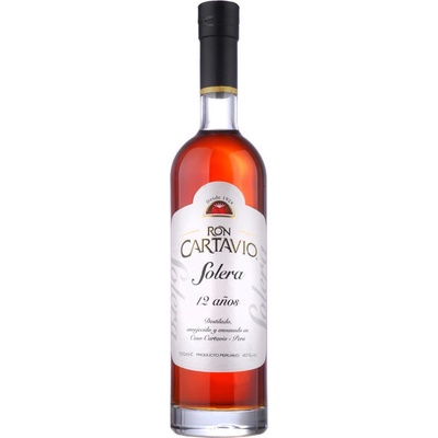 Cartavio Solera 12 40% 0,7 l (čistá fľaša)