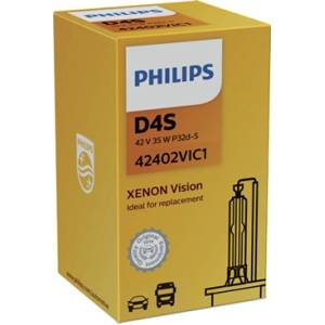 Philips Крушка, фар PHILIPS D4S, 42V, 35W, 4400К, 3200lm, 1 бр