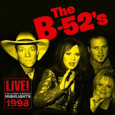 The B-52's - Live At Rock 'N Rockets - Highlights (Limited Edition) (Yellow Liquid-Filled Coloured) LP