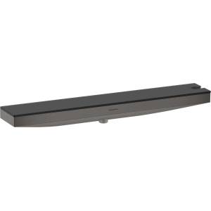 Hansgrohe Rainfinity - Стенна конзола с държач и рафт, матиран черен хром 26858340 (26858340)