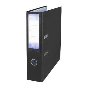 Strigo Binder Petite Office A4/75mm black STRIGO