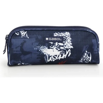 Gabol Ученически несесер Gabol Dash с два цип, мек