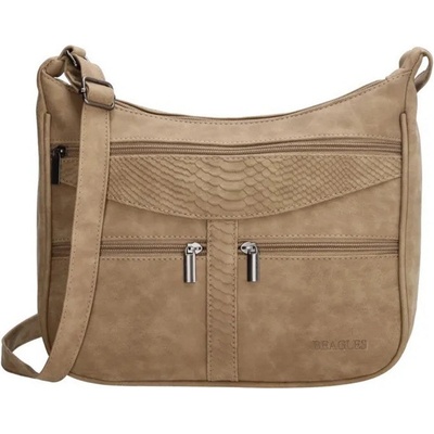 elegantná kabelka cez rameno Nemesis Béžová