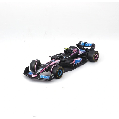 Bburago RACE Formula F1 BWT Alpine F1 Team A524 2024 10 Pierre Gasly with driver and d 1:43