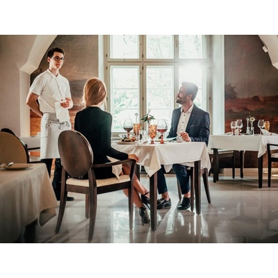 Degustační 6chodové menu v restauraci Chateau Herálec