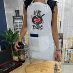 Art gift Престилка - Live and Bake