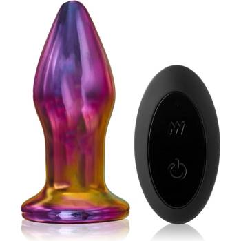 DreamToys Glamour Glass Remote Vibe Plug анален разширител вибриращ 10, 7 см