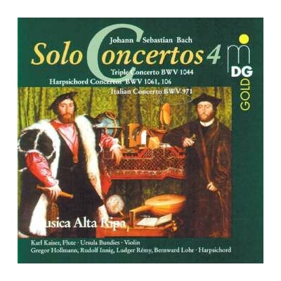 Johann Sebastian Bach - Solo Concertos Vol. 4 - Triple Concerto BWV 1044, Harpsichord Concertos BWV 1061, 1062, Italian Concerto BWV 971 CD – Hledejceny.cz