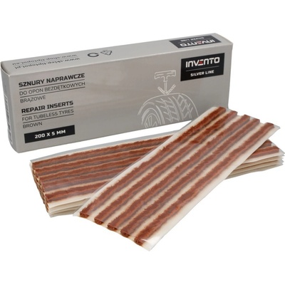 Invento Tyre repair inserts brown Silver Line 200 x 5 mm 25 ks
