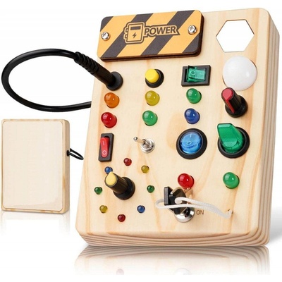 Cab Toys Dřevěná deska senzorická