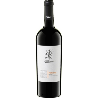 San Marzano I Tratturi Primitivo Puglia červené 2021 13,5% 0,75 l (čistá fľaša)