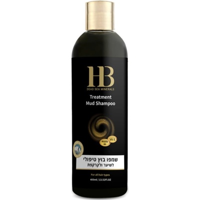 HB Dead Sea Minerals – Bahenní šampon na vlasy a pokožku hlavy 400 ml