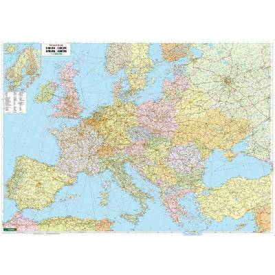 AKN 22 Evropa 1:3 500 000 nástěnná politická mapa
