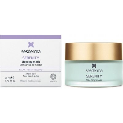 Sesderma Serenity int nzívna maska pre okamžité zlepšenie vzhľadu pleti na noc 50 ml
