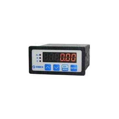 SIMEX Počitadlo elektronický LED průtok 0÷999999 relé 85÷260VDC