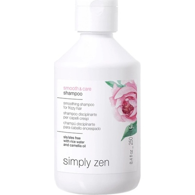 Simply Zen Smooth & Care Shampoo Vyhladzujúci šampón na krepovité vlasy 250 ml