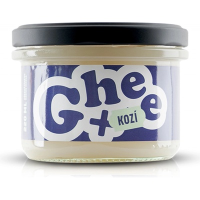 GHEE Ghee+ kozí 220 ml