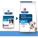 Hill's Prescription Diet D/D Alergia a starostlivosť o kožu pre psov s kačicou 2 x 4 kg