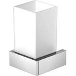 Steinberg 460 - Чаша за четки и паста с държач, матирано стъкло/хром 460 2001 (460 2001)