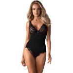 Obsessive Секси боди Body-Luvae-CzarnyV-53116-Czarny - Черен, размер S/M