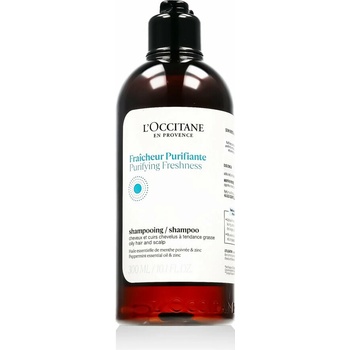 L'Occitane Purifying Freshness Shampoo 300 ml šampón Mastné vlasy