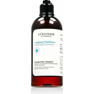 L'Occitane Purifying Freshness Shampoo 300 ml šampón Mastné vlasy