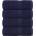 vidaXL Кърпи за пране FROGN 4 бр. тъмносини 30x30 см 360 г/м2 (136777)