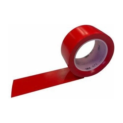 Označovací PVC páska 3M, červená