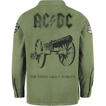 AMPLIFIED мъжка риза ac/dc - for those about to rock - amplified - zav825i72