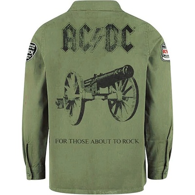 AMPLIFIED мъжка риза ac/dc - for those about to rock - amplified - zav825i72