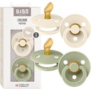 Bibs Colour anatomické cumlíky kaučuk 2ks Ivory Sage