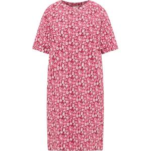 Tranquillo Дамска тениска Tranquillo Women's Jerseykleid Ninaa T-shirt - Red Wildflowers (916-6803-0214)