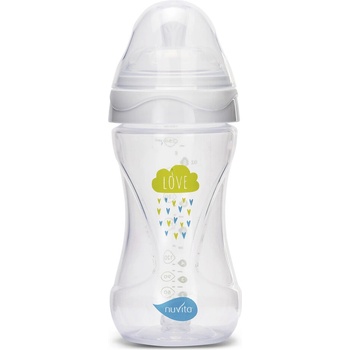 Nuvita fľaša Mimic Cool Transparent white 250ml