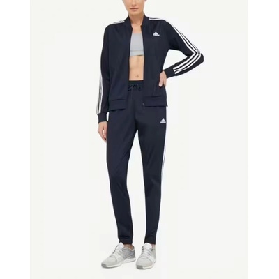 Adidas Essentials 3-Stripes Tracksuit Navy/White