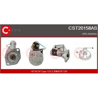 Štartér CASCO Brand New HQ CST20158AS