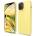 elago Soft Silicone Case - силиконов (TPU) калъф за iPhone 12 Pro Max (жълт)