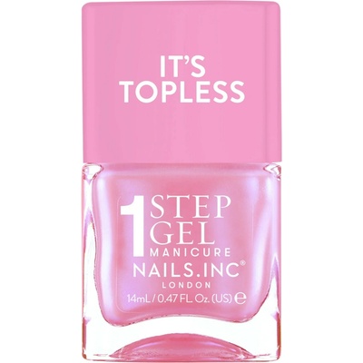 Nails Inc. London It's Topless Gel Nail Polish 14 ml, Addison