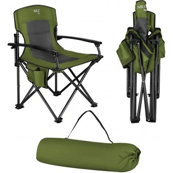 Image 1 of Nils Camp Къмпинг стол сгъваем Nils Camp NC3075, Зелено