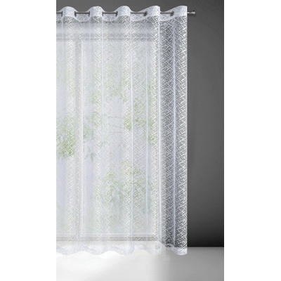 ZÁCLONA AMANDA 300X250 CM BIELA