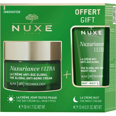 Nuxe Nuxuriance Nuxe Nuxuriance Ultra denný revitalizačný krém 50 ml + Nuxe Nuxuriance Ultra nočný krém pre regeneráciu a obnovu pleti 15 ml
