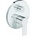 Duravit DC5210012010-Вграден смесител за вана за скрита инсталация D-CODE лъскав хром (DA0044)