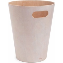 Umbra Béžový kancelársky odpadkový kôš 7,5 l Woodrow