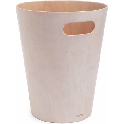 Umbra Béžový kancelársky odpadkový kôš 7,5 l Woodrow