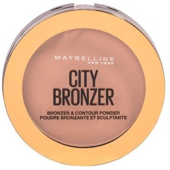 Maybelline City Bronzer бронзант за контуриране с ефект "естествен тен" 8 g нюанс 250 Medium Warm