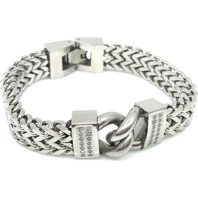 Jan Kos jewellery náramek z chirurgické oceli 12108531