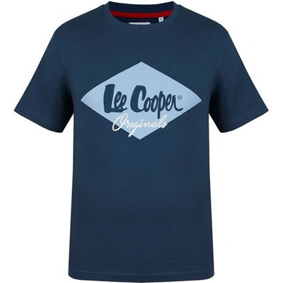 Lee Cooper Logo pánske tričko modré