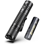 SPERAS Презареждаща се LED фенерче Luminus SST40, черна (EST)