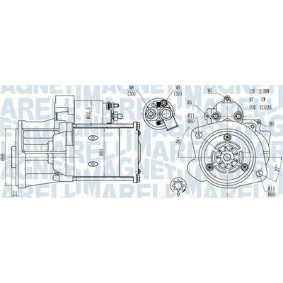 Startér MAGNETI MARELLI 063721491010