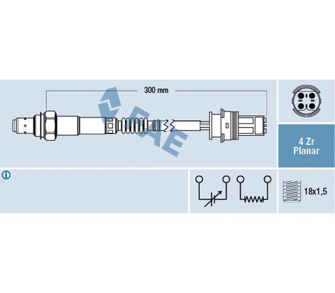 Lambda sonda FAE 77252