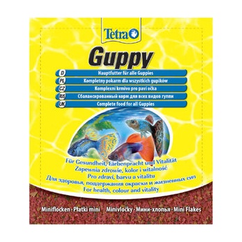 Tetra Sachet Guppy - храна за риби гупи 12гр